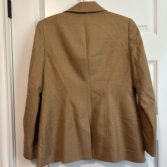 Pendleton 100% Wool Women's Tan Blazer - Picture 5 of 10
